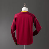 Rome Jersey 2017-18 Home Retro Football Kit Long Sleeves