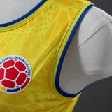 Women Colombia Home Vest 2026 World Cup Football Kit Soccer Shirt PalmSportss