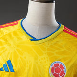 Colombia Home Jersey 2026 World Cup Long Sleeves Football Kit Soccer Shirt PalmSportss