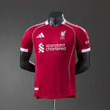 Liverpool Jersey 25/26 Home Football Kit Player Version