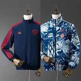 Bayern Munich Windbreaker 2025/26 Reversible Football Kit - PalmSportss