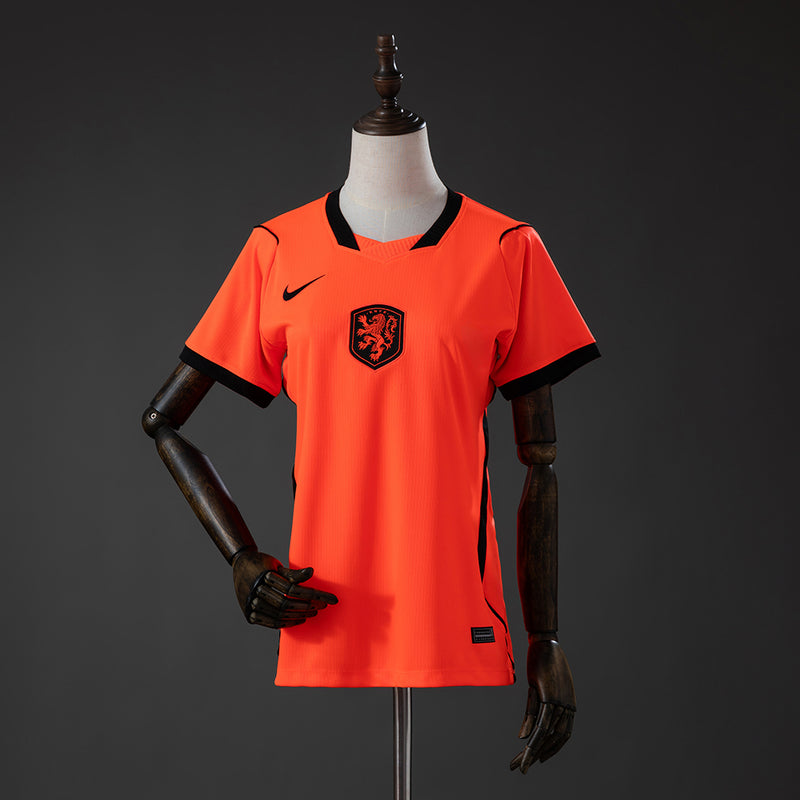 Women Netherlands Home Jersey 2026 World Cup Football Kit Soccer Shirt