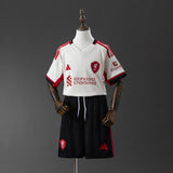 Kids Liverpool Jersey 25/26 Away Football Kit