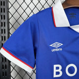 Kids Rangers Jersey 25/26 Home Football Kit Soccer Jersey - PalmSportss