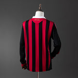 AC Milan Jersey 2013 2014 Retro Home Football Kit Long Sleeves