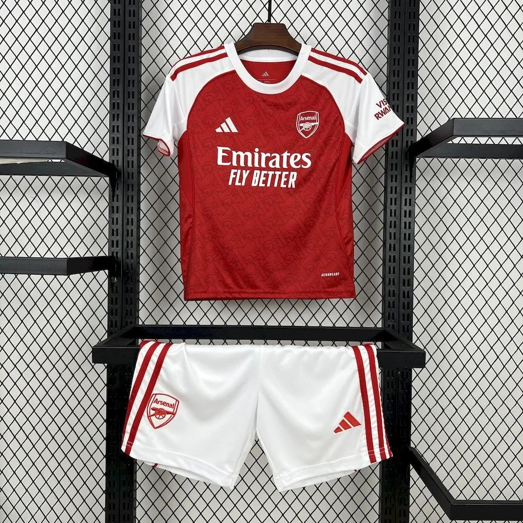 Kids Arsenal Home Jersey 25/26 Football Kit Soccer Jersey