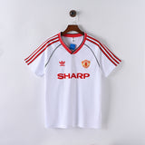 Retro Man United Jersey 1988-90 Away Football Kit Soccer Jersey