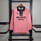 Juventus Jersey Away Kit 1997/98 Retro Long Sleeves Football Jersey Soccer Shirt - PalmSportss
