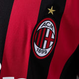 AC Milan Jersey 2009/10 Home Retro Football Kit