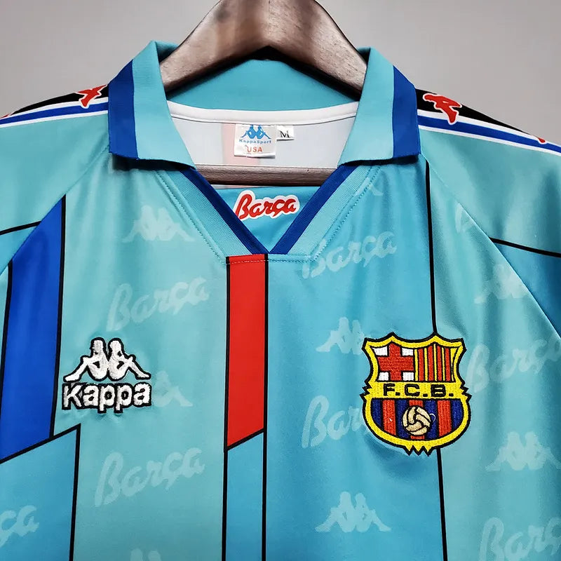 Barcelona Retro Jersey 1996/97 Away Football Jersey Soccer Shirt