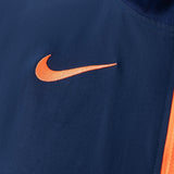 Barcelona Windbreaker 2025/26 Navy Blue & Orange Football Soccer Jacket