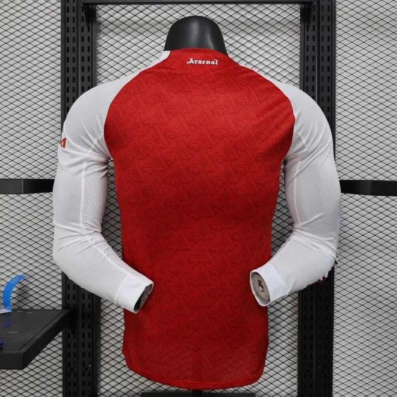 Player Version Arsenal Jersey 25/26 Home Long Sleeves Football Kit Soccer Jersey