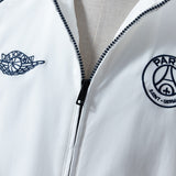 PSG Windbreaker 2025/26 White Football Soccer Jacket