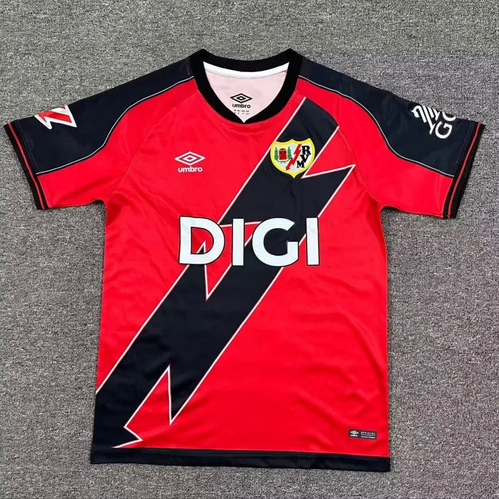 Rayo Vallecano Jersey 25/26 Now Football Kit Soccer Jersey