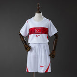 Kids Turkey Home Jersey 2026 World Cup Football Kit Soccer Shirt PalmSportss