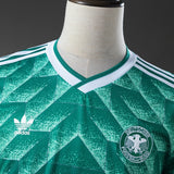Germany Away Jersey 1990 Retro Long Sleeves Football Kit Soccer Shirt