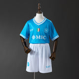 Kids SSC Napoli Jersey 25/26 Home Football Kit