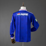 Retro Cruz Azul Home Jersey 1998 Long Sleeves Football Kit Soccer Shirt