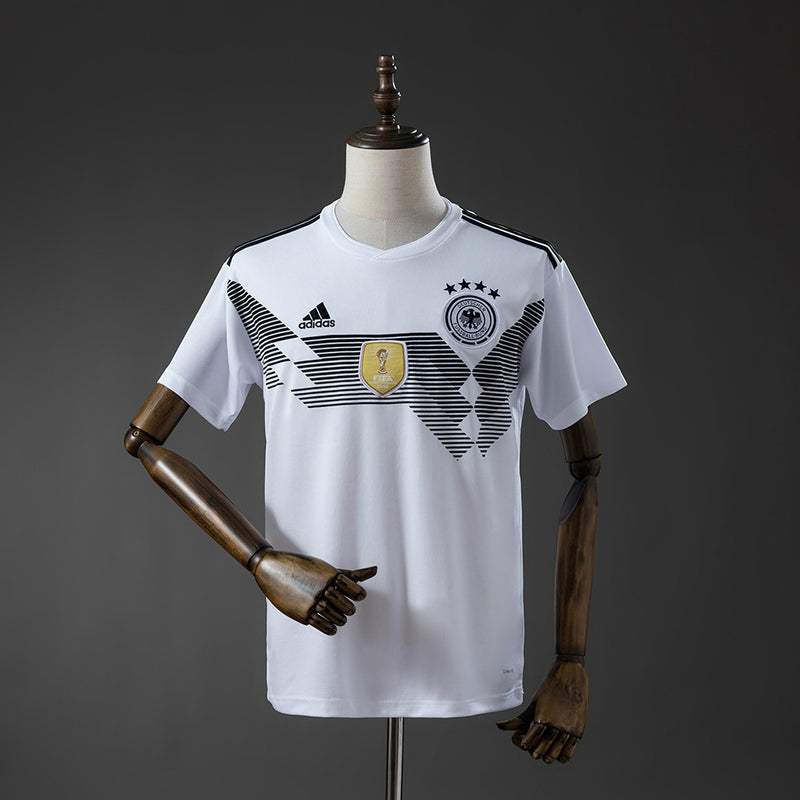 Germany Home Jersey 2018 World Cup Retro Football Kit Soccer Shirt