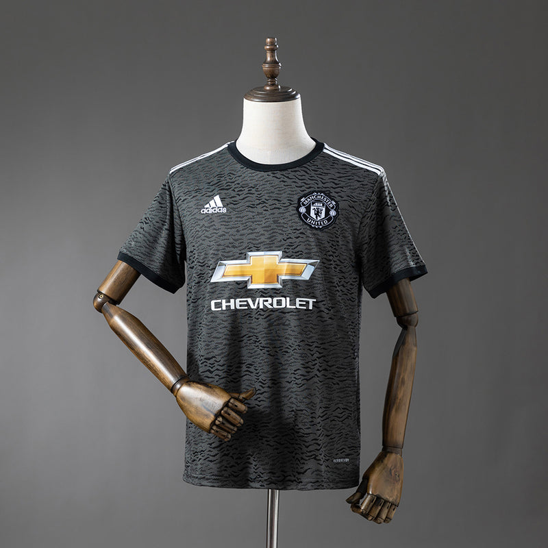 Manchester United Away Jersey 2020-21 Retro Football Kit Soccer Shirt