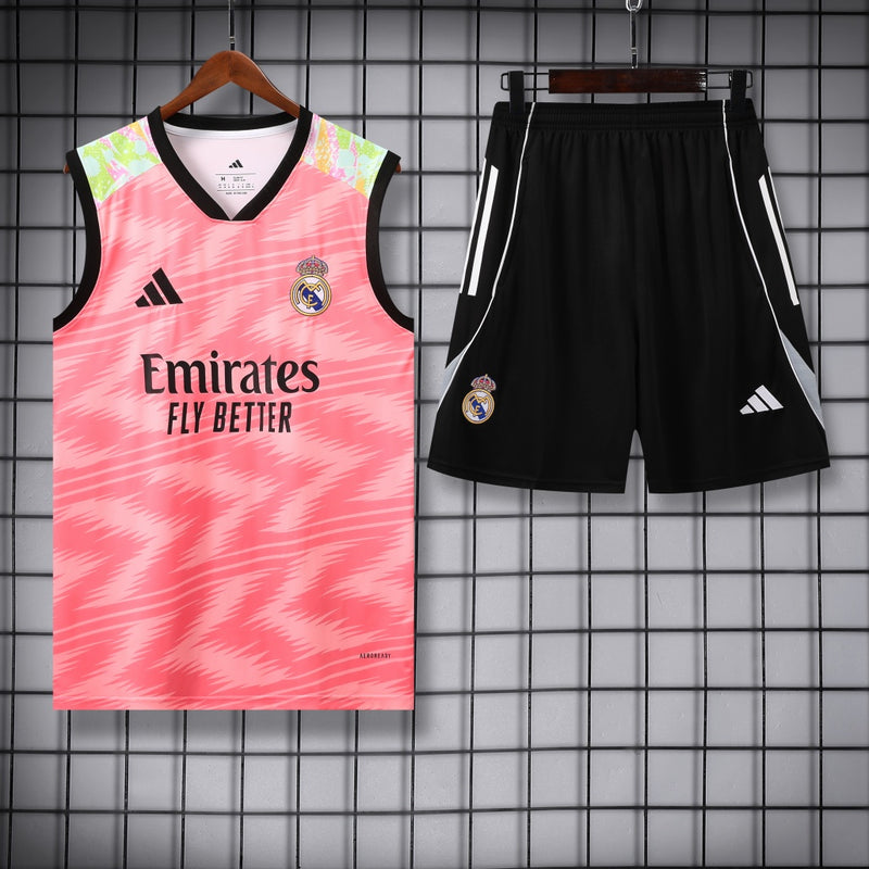 Real Madrid Vest Set Training Tracksuits 25/26 Football Kit Soccer Jersey