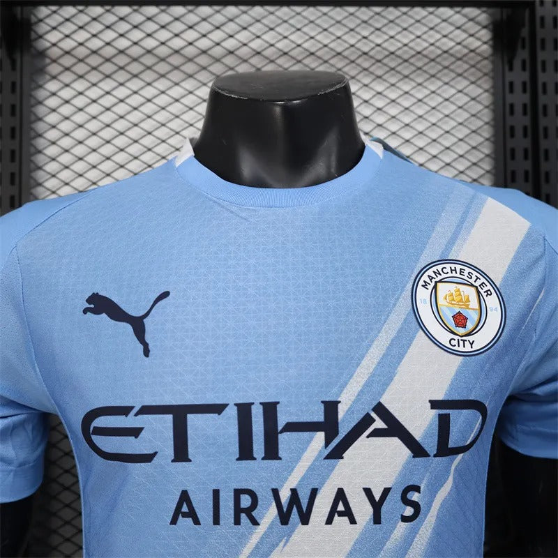 Player Version Manchester City Home Jersey 25/26 Football Kit Soccer Jersey