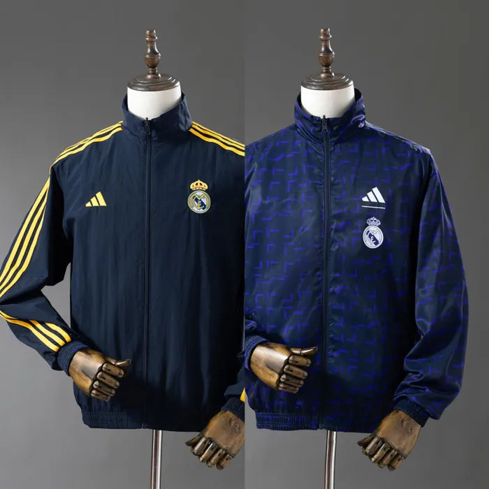 Real Madrid Windbreaker 2025/26 Reversible Football Kit