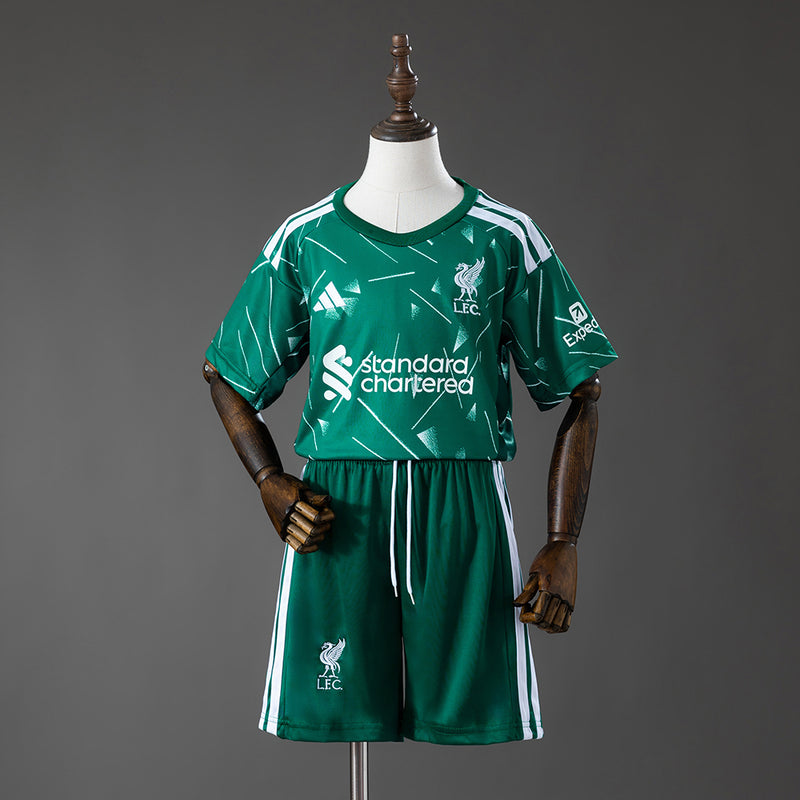 Kids Liverpool Third Jersey 2026-2027 Football Kit Soccer Shirt
