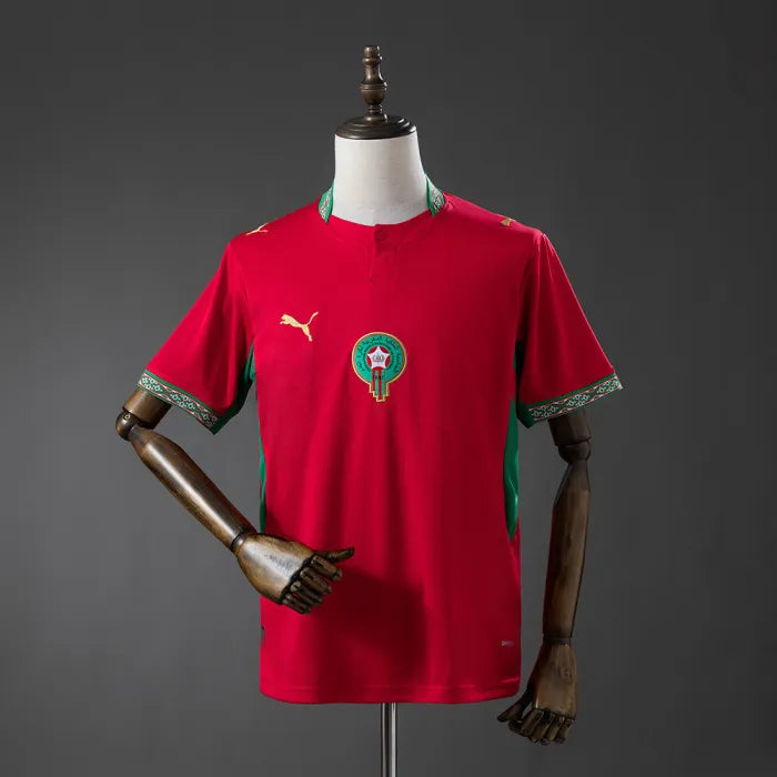 Morocco Home Jersey 2026 World Cup Football Kit Soccer Shirt