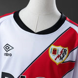 Kids Rayo Vallecano Jersey 2025/26 Home Football Kit - PalmSportss