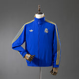 Real Madrid Windbreaker 2025/26 Reversible Football Soccer Jacket
