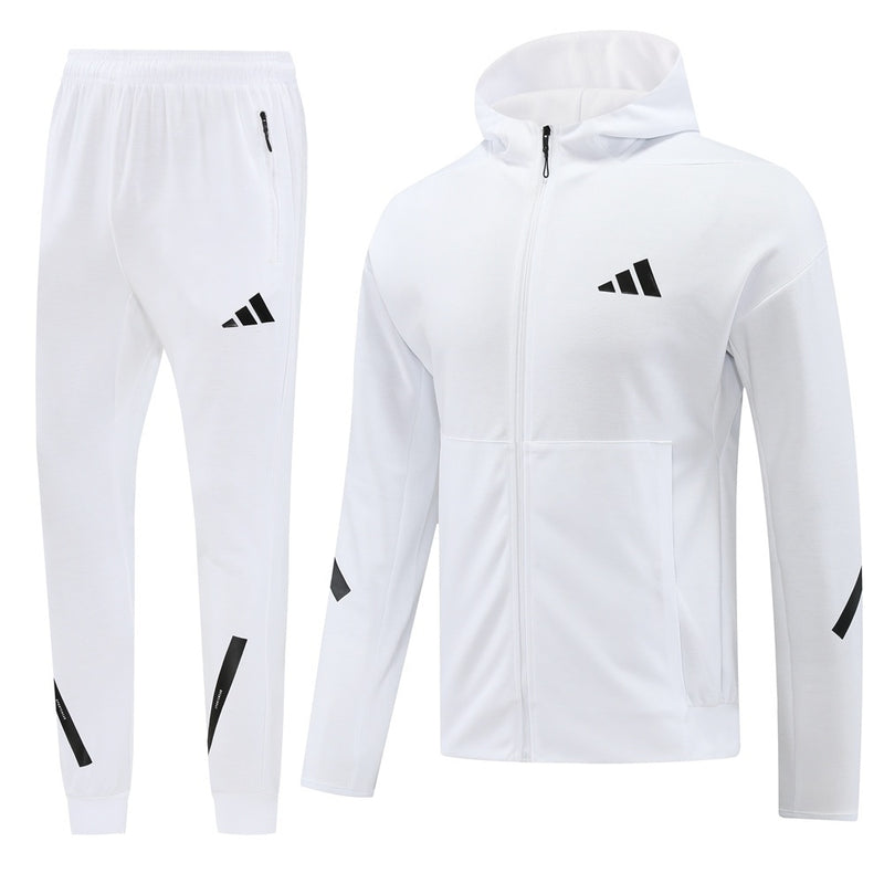 Hoodie Jacket Set 2025/26 White