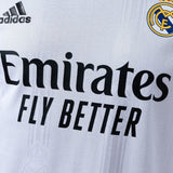 Real Madrid Jersey 2022-23 Home Retro Football Kit Player Version