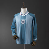 England Jersey 1996 Away Retro Kit Long Sleeves