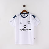 Retro Man United Jersey 1999 2000 Away Football Kit Soccer Shirt