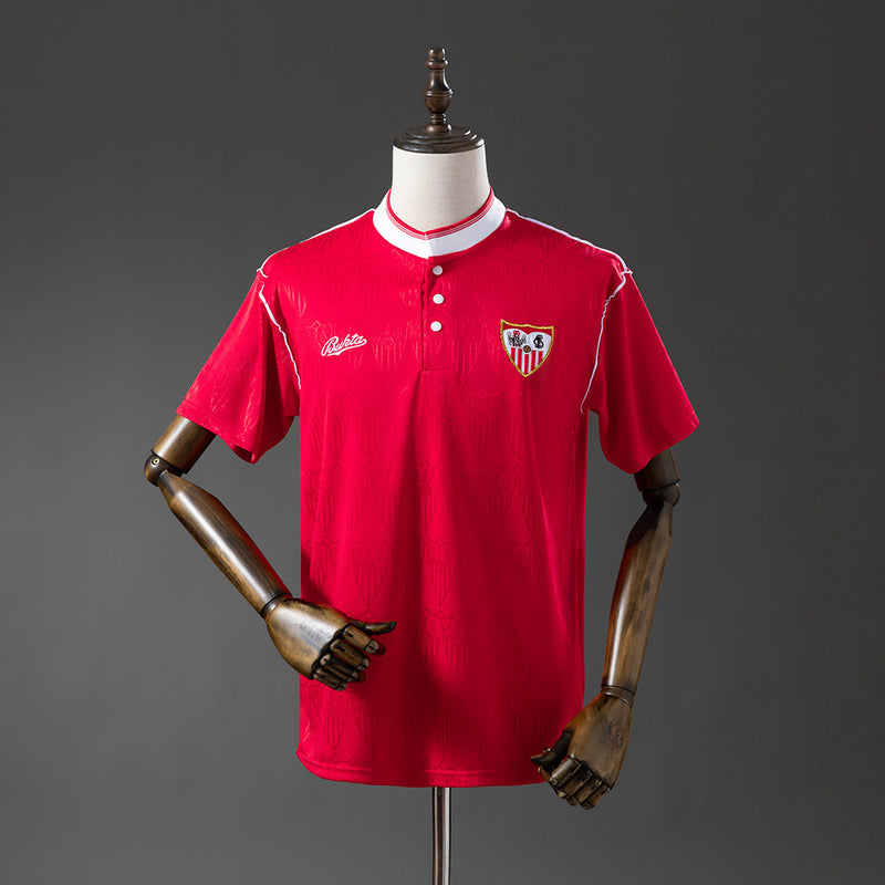 Sevilla Jersey 1991-92 Away Retro Football Kit