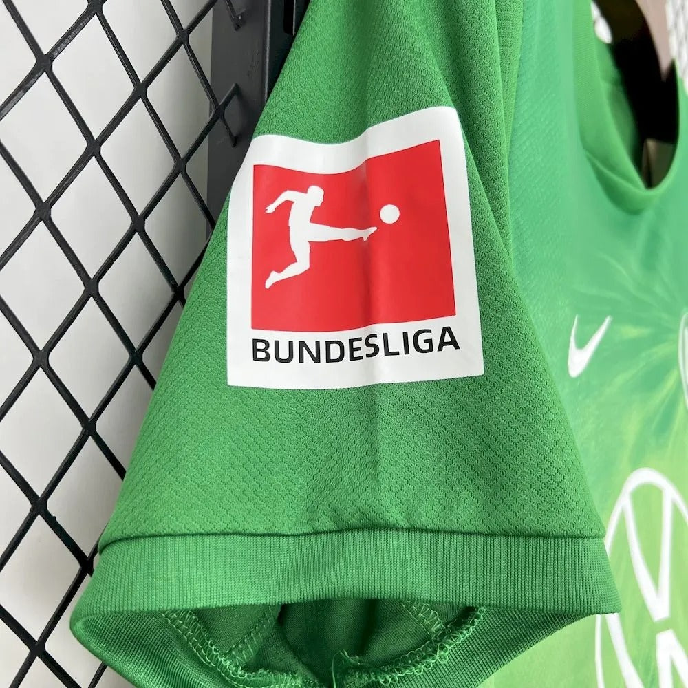Wolfsburg Jersey 25/26 Home Football Kit Soccer Jersey