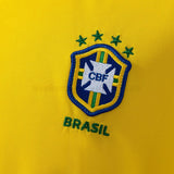 Brazil Jersey 1998 Home Retro Football Kit Long Sleeves