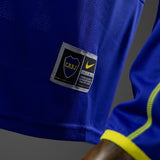 Boca Juniors Jersey 2003-04 Home Retro Football Kit Long Sleeves