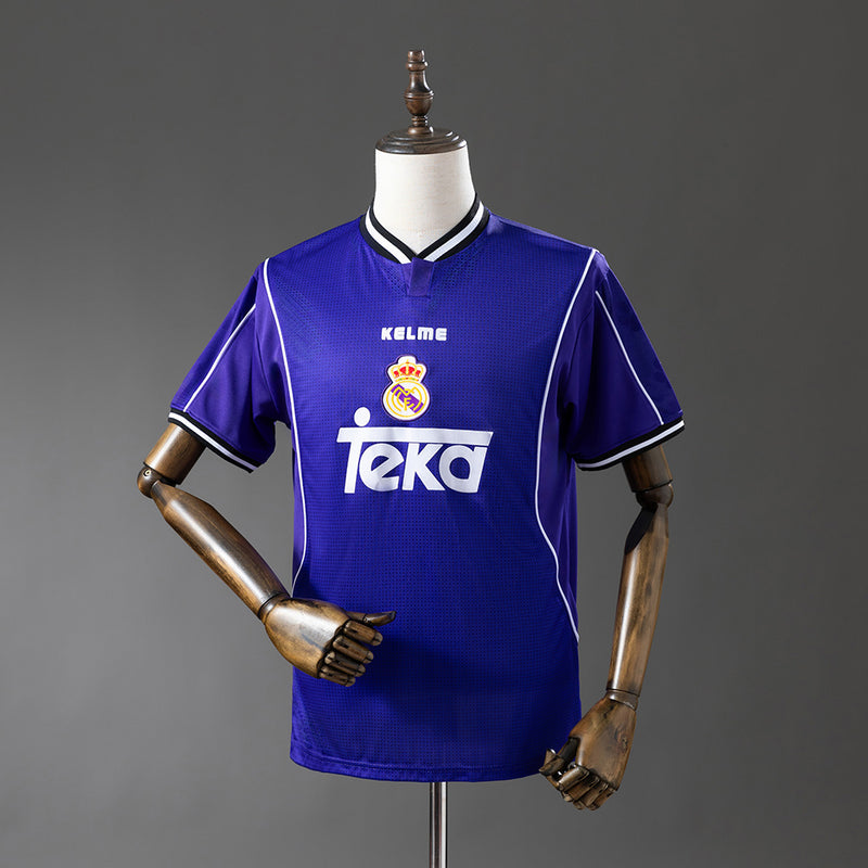Real Madrid Jersey 1997-98 Away Retro Football Kit