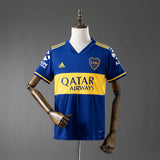 Boca Juniors Home Jersey 2020-21 Retro Football Kit Soccer Shirt