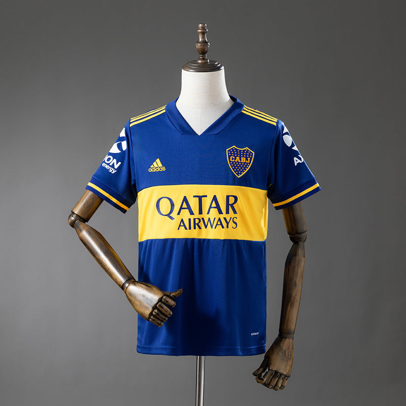 Boca Juniors Home Jersey 2020-21 Retro Football Kit Soccer Shirt
