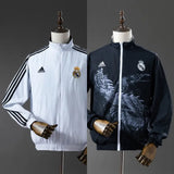 Real Madrid Windbreaker 2025/26 Reversible Football Kit - PalmSportss
