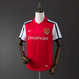 Arsenal Jersey 2001-02 Home Retro Football Kit