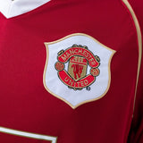 Man United Jersey 2006/07 Retro Home Football Kit