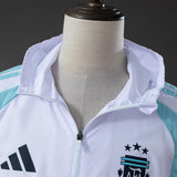 Argentina Jacket 2026 Football Soccer Windbreaker PalmSportss