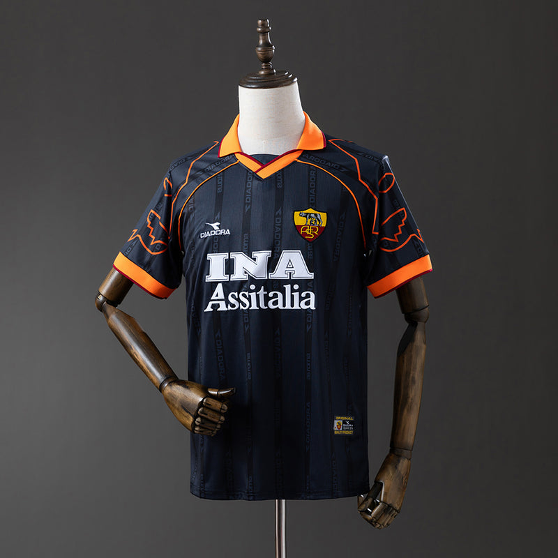 Rome Jersey 1999-00 Away Retro Football Kit