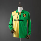 Man United Jersey 1992-94 Third Retro Football Kit Long Sleeves