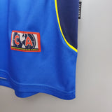 Retro Club America Jersey 2001-02 Away Blue Football Kit Soccer Jersey