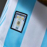 Argentina Jersey 1998 Home Retro Football Kit Long Sleeves